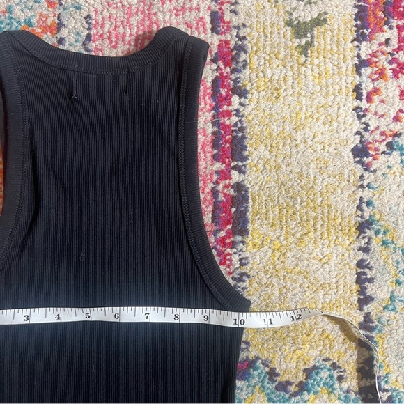Dissh NINA BLACK RACER KNIT TANK S - Picture 5 of 7